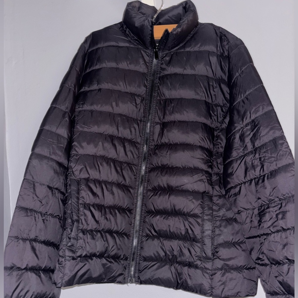 Dynamite Essential Black Puffer Jacket - Picture 2 of 7